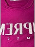 Supreme 100% Cotton Pink Gradient Logo T-Shirt Size S - photo 7