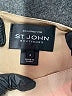 St. John Graphic Tan Cocktail Dress Size 4 - photo 7