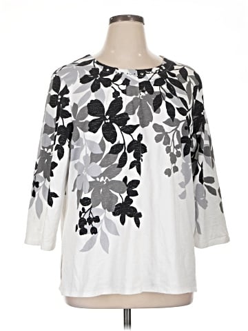 Alfred Dunner 3/4 Sleeve Blouse (view 1)
