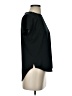 Trouve 100% Polyester Black Short Sleeve Top Size XS - photo 4