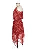Xhilaration 100% Polyester Hearts Red Casual Dress Size S - photo 5