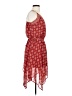 Xhilaration 100% Polyester Hearts Red Casual Dress Size S - photo 4
