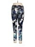 JW Los Angeles Floral Blue Active Pants Size XL - photo 2