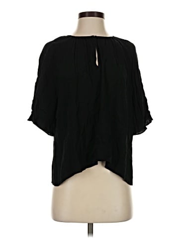 Madewell Notched Ruffle-Cuff Top (view 1)