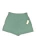 Babaton Solid Green Shorts Size 10 - photo 2
