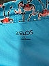 Zelos Hearts Teal Shorts Size L - photo 3