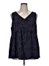 Andree by UNIT Black Sleeveless Blouse Size 1X - photo 1