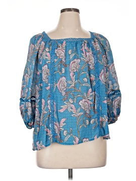 Zac & Rachel 3/4 Sleeve Blouse (view 1)