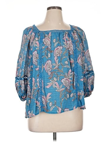Zac & Rachel 3/4 Sleeve Blouse (view 1)