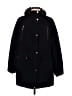 MICHAEL Michael Kors 100% Polyester Black Coat Size M - photo 1