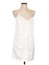 Lulus 100% Polyester White Casual Dress Size L - photo 1