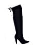 French Connection 100% Leather Black Boots Size 6 1/2 - photo 1