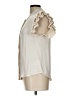 Z Supply 100% Polyester Ivory Short Sleeve Blouse Size L - photo 5