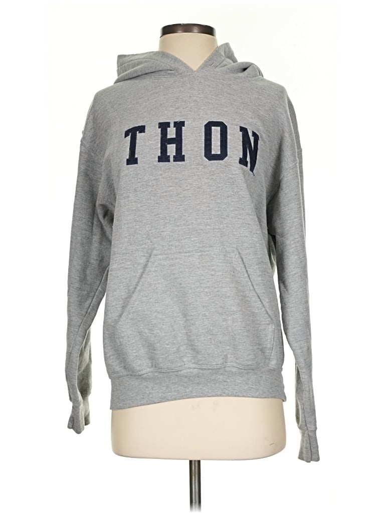 Pre-owned Gildan Sweatshirt In Gray