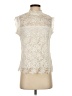 Assorted Brands 100% Polyester Ivory Sleeveless Blouse Size S (estimated) - photo 1