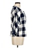 Zara Basic Blue 3/4 Sleeve Blouse Size M - photo 4