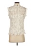 Assorted Brands 100% Polyester Ivory Sleeveless Blouse Size S (estimated) - photo 2