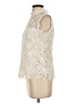 Assorted Brands 100% Polyester Ivory Sleeveless Blouse Size S (estimated) - photo 5