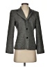 Petite Sophisticate Tweed Gray Wool Blazer Size 4 Petite - photo 1