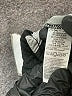 Gap Fit 100% Polyester Black Track Pants Size 4 - 5 - photo 4