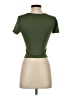 Babaton Green Short Sleeve Top Size S - photo 2