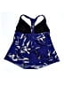 Mainstream Print Blue Swimsuit Top Size 16 - photo 2