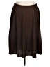 Unbranded Solid Brown Casual Skirt Size M (estimated) - photo 2
