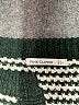 Pink Clover Stripes Gray Pullover Sweater Size S - photo 7