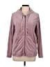 Hue 100% Polyester Pink Zip Up Hoodie Size M - photo 1