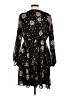 Torrid 100% Polyester Floral Black Casual Dress Size Med Plus (00) - photo 2