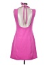 Dance & Marvel Solid Pink Cocktail Dress Size 4 - photo 2