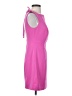 Dance & Marvel Solid Pink Cocktail Dress Size 4 - photo 4