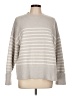 Lillusory Stripes Gray Pullover Sweater Size L - photo 1
