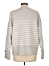 Lillusory Stripes Gray Pullover Sweater Size L - photo 2