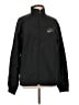 Nike 100% Polyester Solid Black Track Jacket Size L (estimated) - photo 1