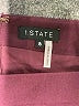 1.State Burgundy Formal Skirt Size 8 - photo 4