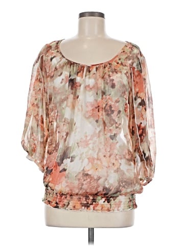 B-Design 3/4 Sleeve Blouse (view 1)