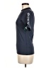 Roxy Blue Short Sleeve Turtleneck Size M - photo 5