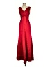 Kay Unger Solid Red Cocktail Dress Size 4 - photo 1