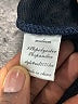 Alya Chevron-herringbone Blue Casual Dress Size M - photo 8