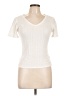 Lush Ivory Short Sleeve Top Size L - photo 1
