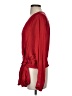 Banana Republic 100% Polyester Red 3/4 Sleeve Blouse Size S - photo 5