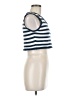Fashion 100% Polyester Blue Sleeveless Top Size M - photo 4