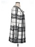 Escio 100% Acrylic Checkered-gingham Ivory Coat Size L - photo 4