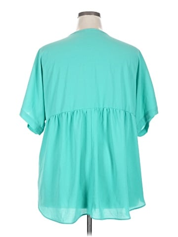 Perfectly Priscilla Short Sleeve Blouse (view 2)