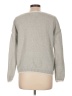 Shein 100% Acrylic Gray Pullover Sweater Size L - photo 2