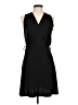 MNG Solid Black Casual Dress Size M - photo 1