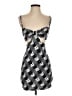 Win Win Argyle Gray Cocktail Dress Size S - photo 1