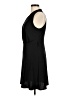 MNG Solid Black Casual Dress Size M - photo 5