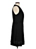 MNG Solid Black Casual Dress Size M - photo 4